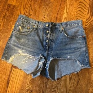 Brand New- Levi’s 501 Blue Denim Shorts